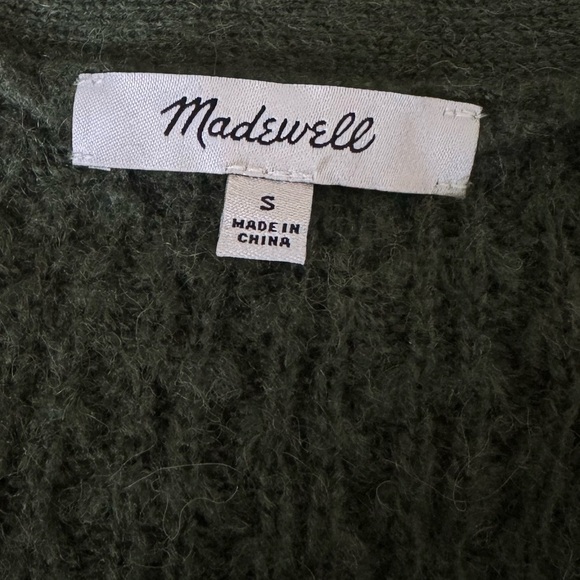 MADEWELL - Mayfair Sweater Cardigan Size Small - Picture 9 of 10